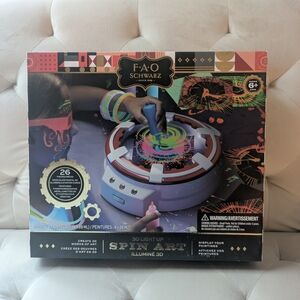 FAO Schwarz 3D Light-Up Spin Art Set - Multicolor